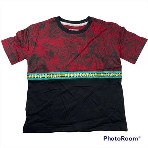 NWOT Aeropostale Color Block Tee Size 5